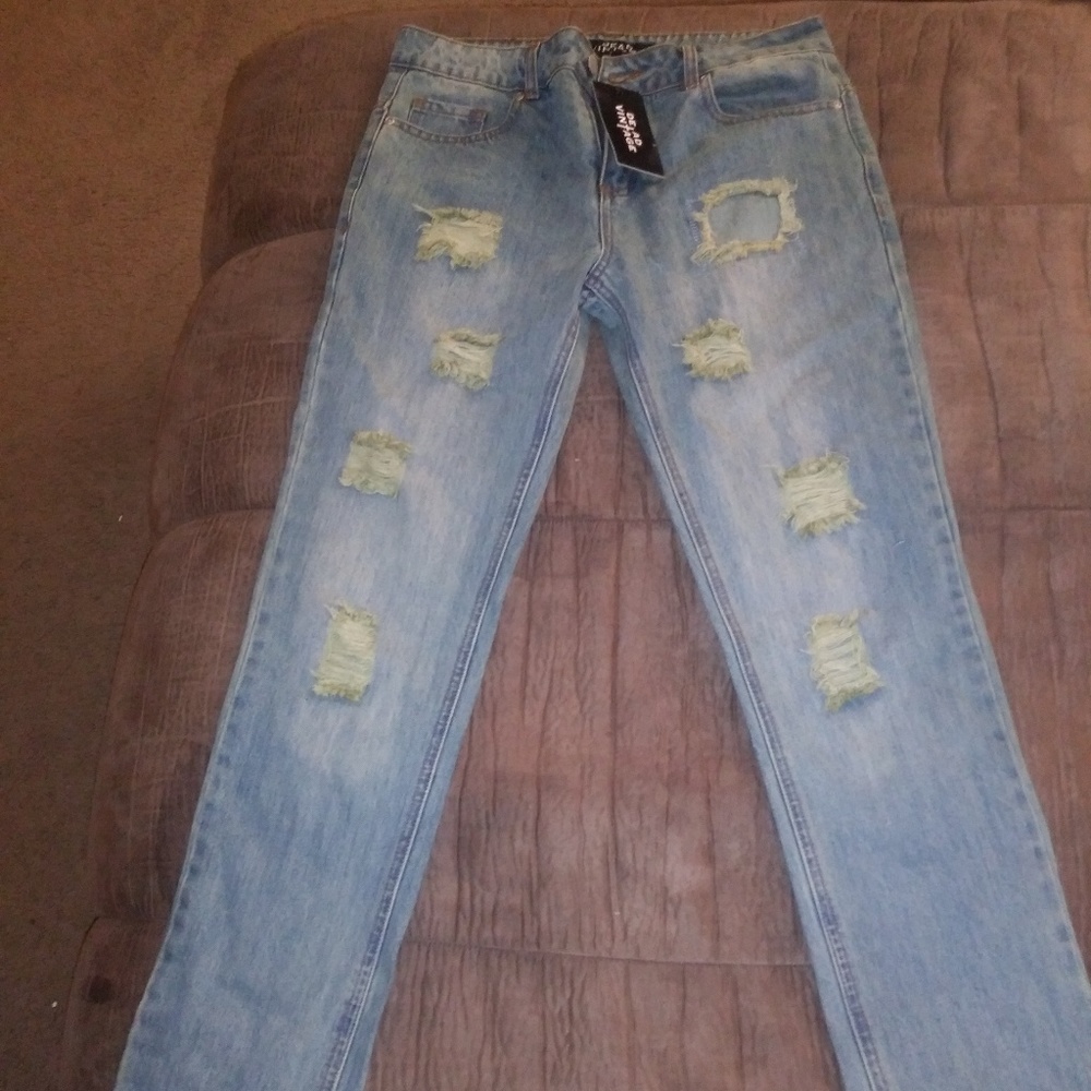 Mens skinny fit denim jeans